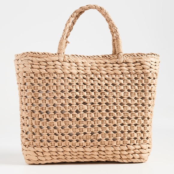 Hat Attack Selena Straw Tote - NWT - Picture 2 of 10